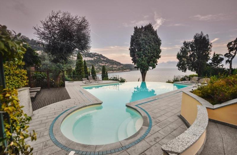 Diodato Suite Apartment - Amazing Location, Wifi, Pool, Sauna, Gym & Private Garden Roquebrune-Cap-Martin Exterior foto